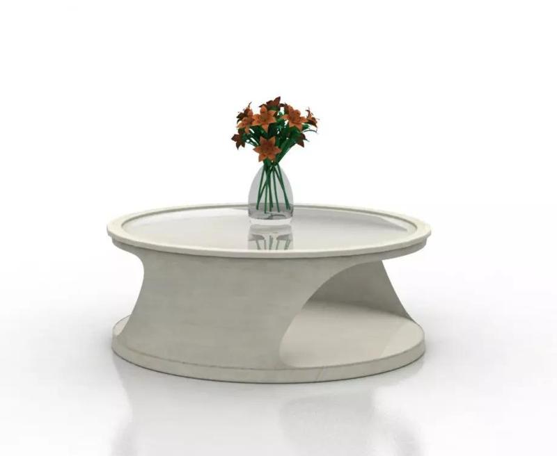Contemporary Round Coffe Table
