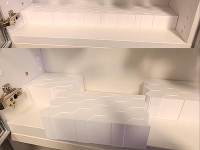 Ikea Besta display cabinet upper shelf model