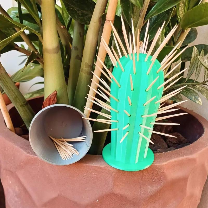 Flowerpot for Cactus Toothpick Holder