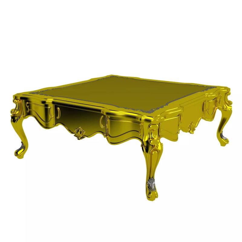 Table models with the same classic pattern style