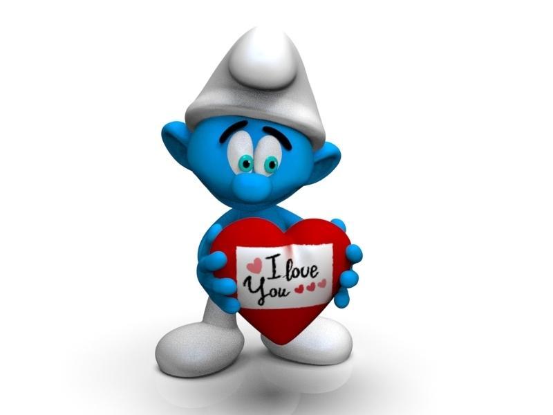 Romantic Smurf- Romantic smurf
