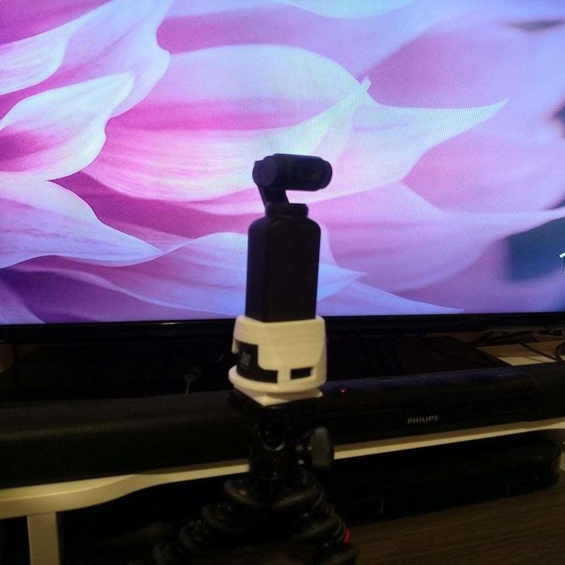 DJI Osmo Pocket wireless module holder for tripod