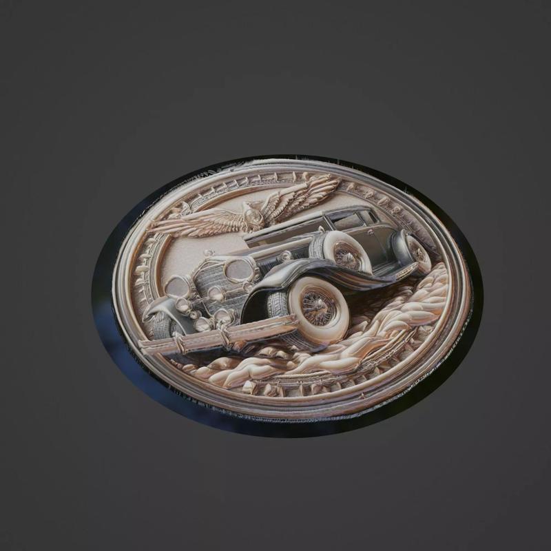 Car Pendant Medallion