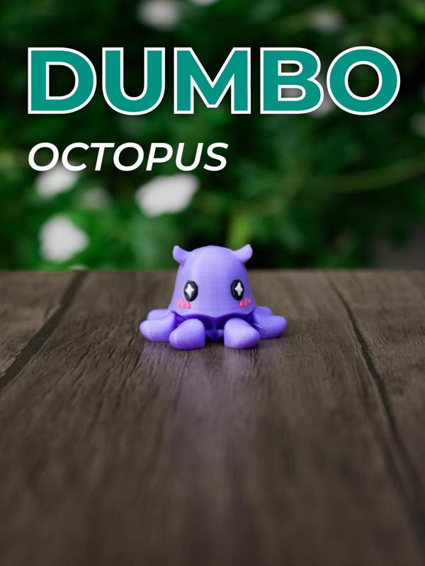 Dumbo Octopus-Articulated keychain