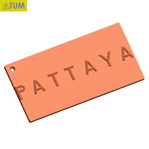 Keychain "PATTAYA"
