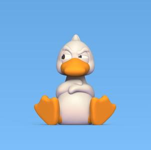 Suspicious Duck