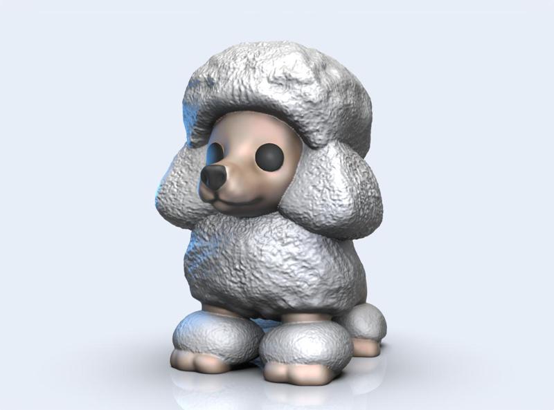 FUNKO POP DOG (LARGE POODLE)