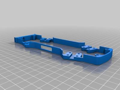 Unispacer Zmr 250 for 5mm ThuG Arms and led 2821-8 on back