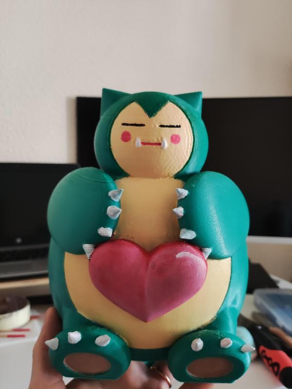 SnorlaxLove Piggy Bank