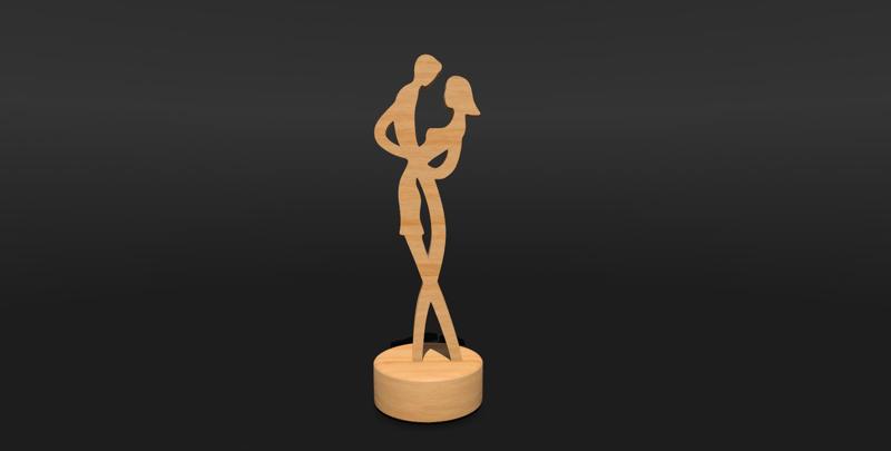 Couple silhouettes, romantic dance pose, lovers, Embracing Couple, engagement gift, anniversary gift