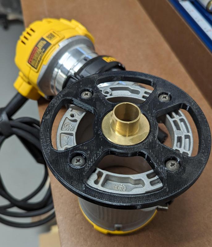 Dewalt DPW611 Trim Router  Bushing Base Plate