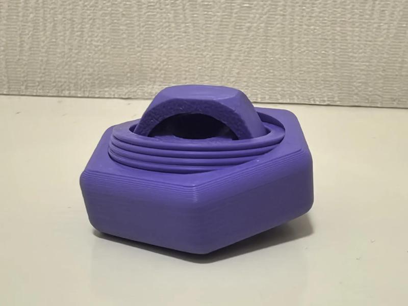 Double Hexagonal Fidget Spinner