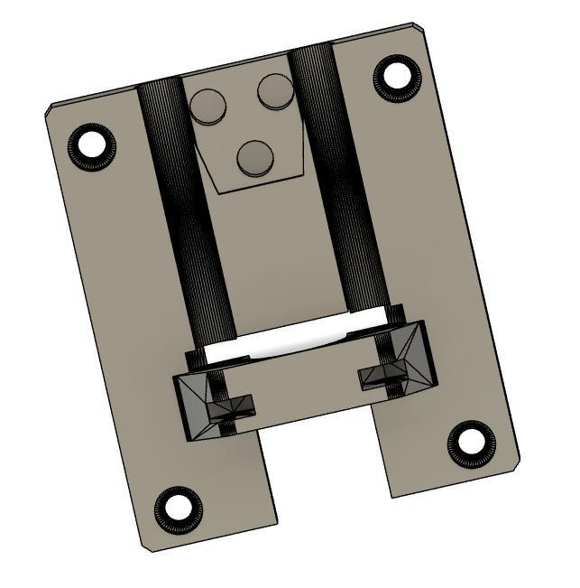 Evantis 5015(S) - BLTouch Back Plate C with EBB42 attachment