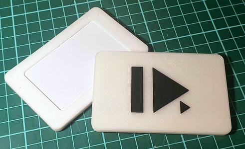 RFID/NFC Card Cases with Audio Control Icons