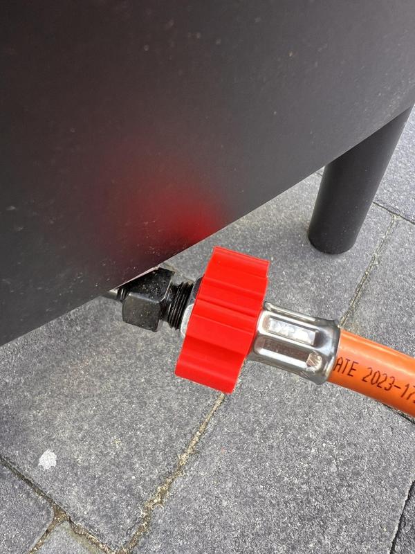 Überwürfmutter für Gasschlauch 17mm