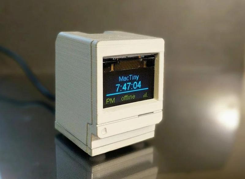 Mac Tiny Octoprint Monitor