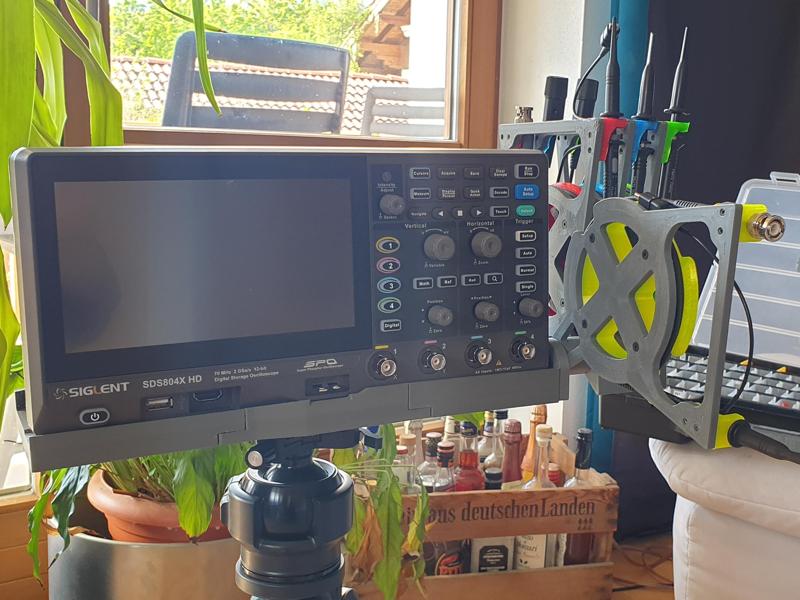 Tripodmount Siglent SDS800X SDS804