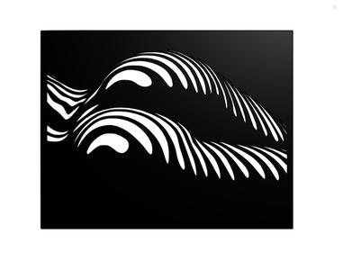 woman body abstract - wall art