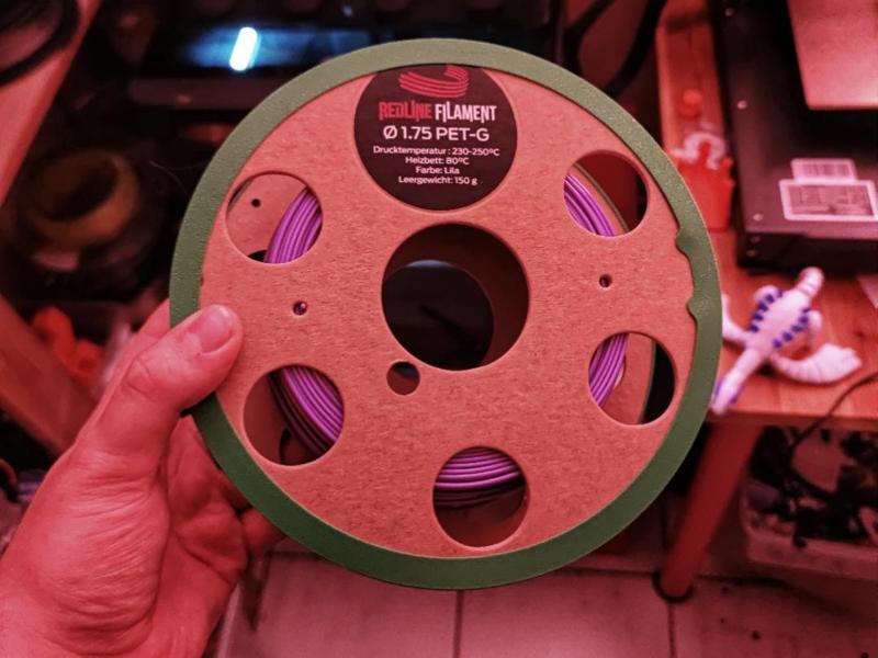 Redline filament adapter for AMS