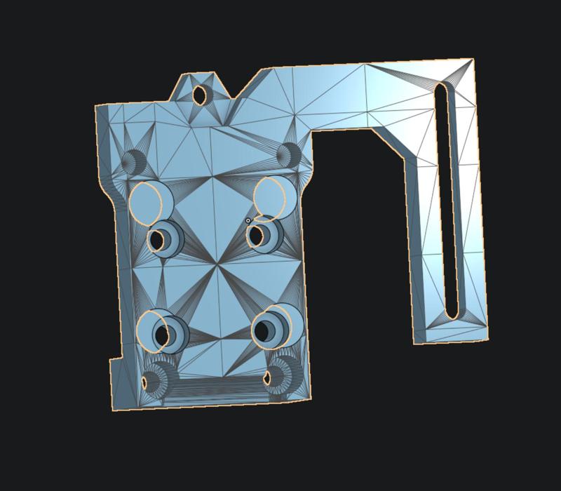 DragonBurner mount for MGN9H carriage and Ender 3 printer