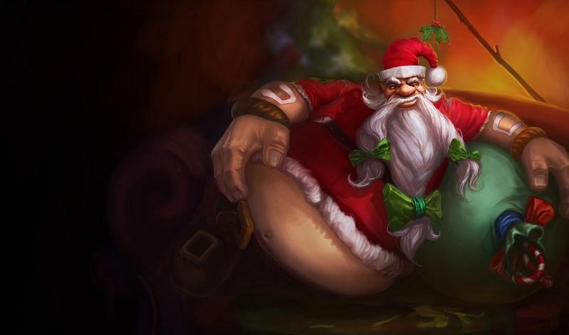 Santa Gragas - 12 Variant Print Pack (League of Legends)