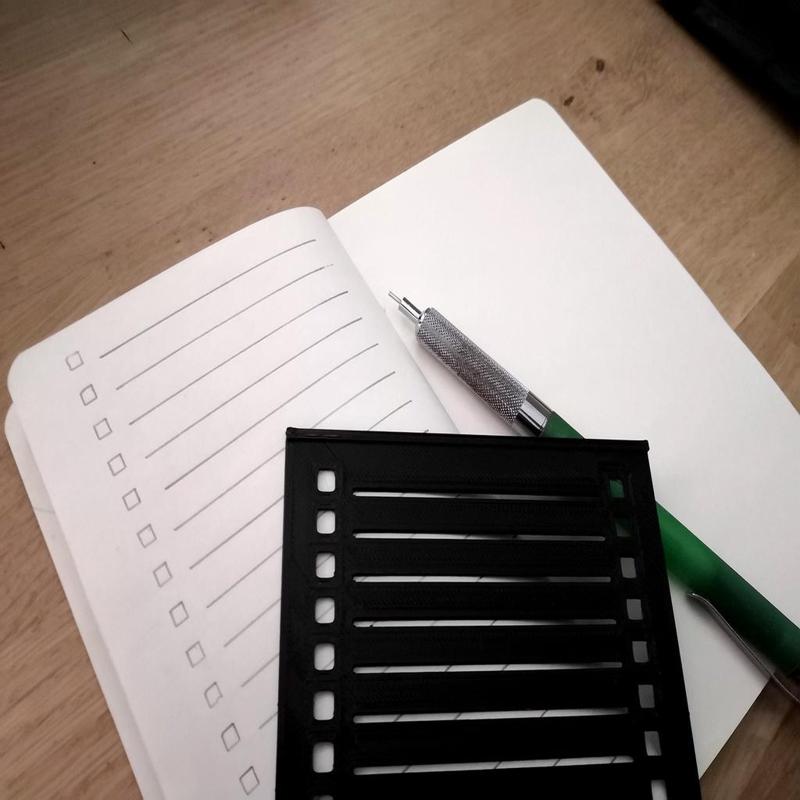 Todo List Maker for Moleskine (white page)
