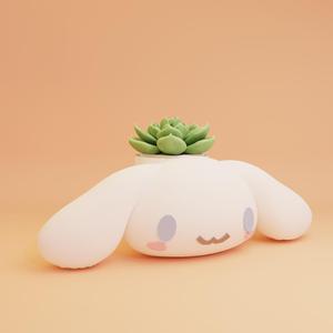 cinnamoroll sanrio planter and pen holder