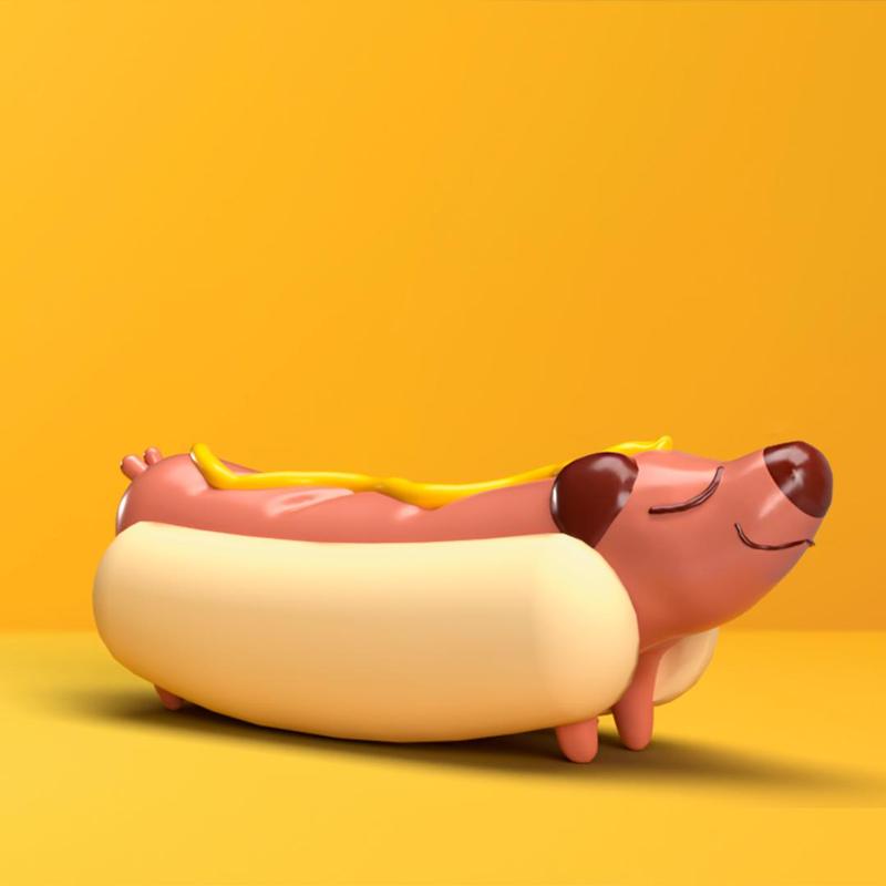 3D Modeling National Hot-dog Day