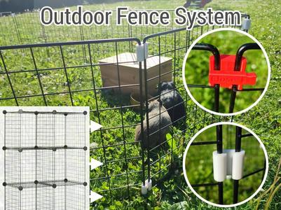 Outdoor Pet Fence - Cheap Cage Solution
