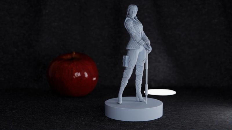 Loba from Apex Legends 3d printed figurine