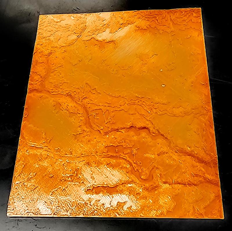 Custom Raised Relief Map
