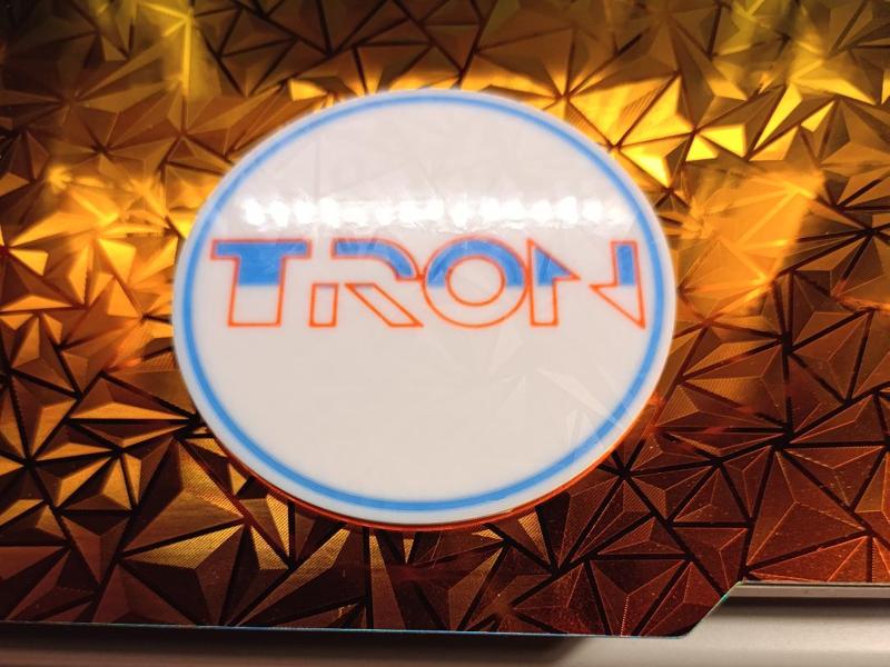 Tron Coaster Text (Movie 1982)