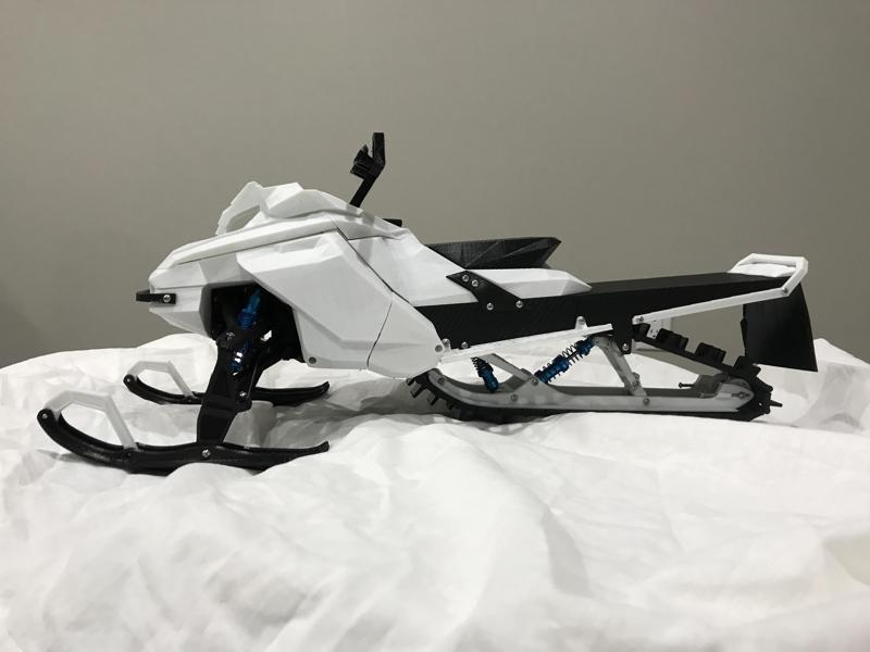 SkeeRide -- RC Snowmobile