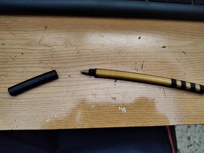 Shirasaya (sword) pen