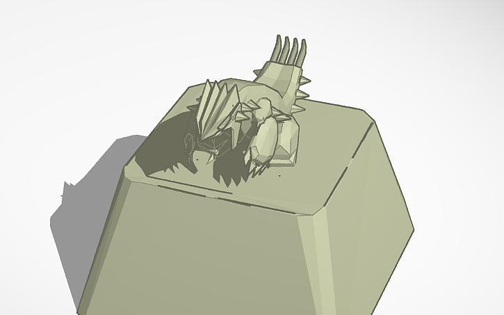 groudon Pokémon keycap