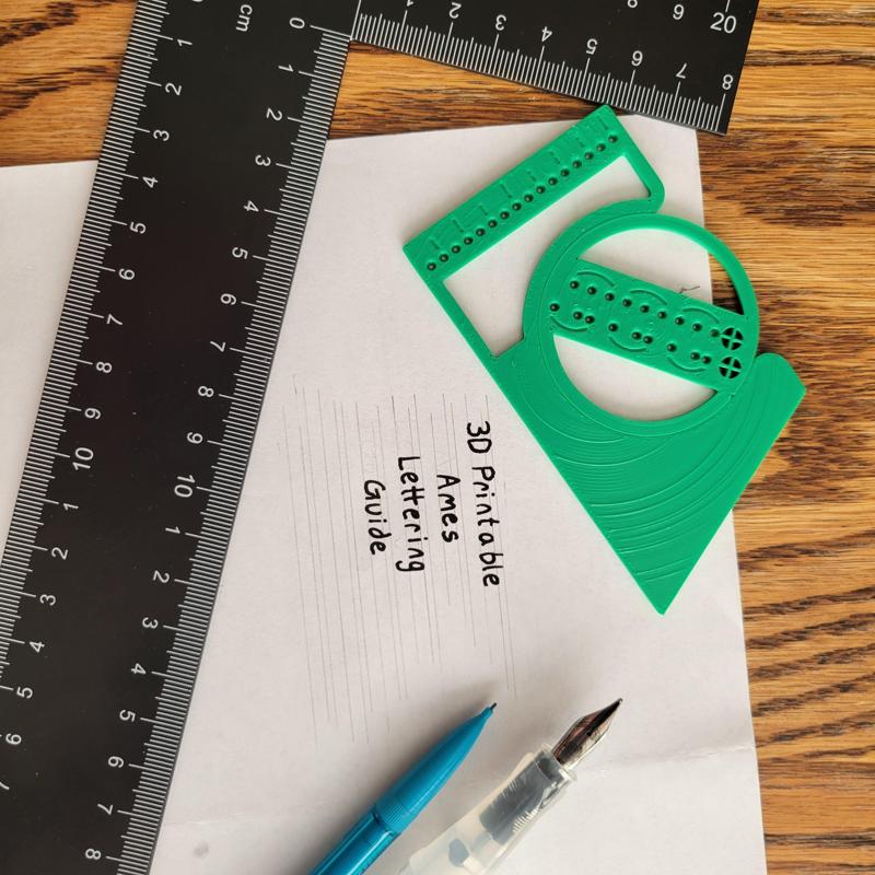 Ames Lettering Guide (Simplified)