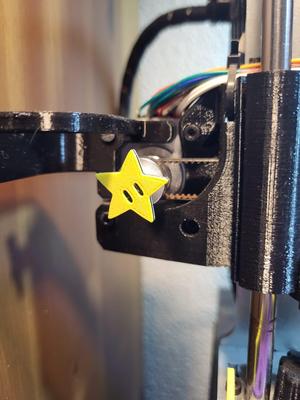 Super Mario Star Motor Knob