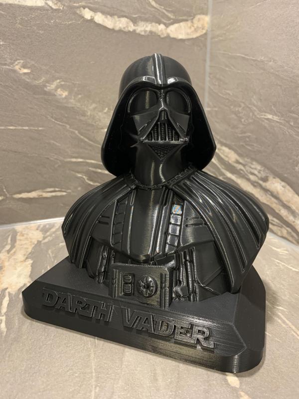 Darth Vader Bust - base+lettering