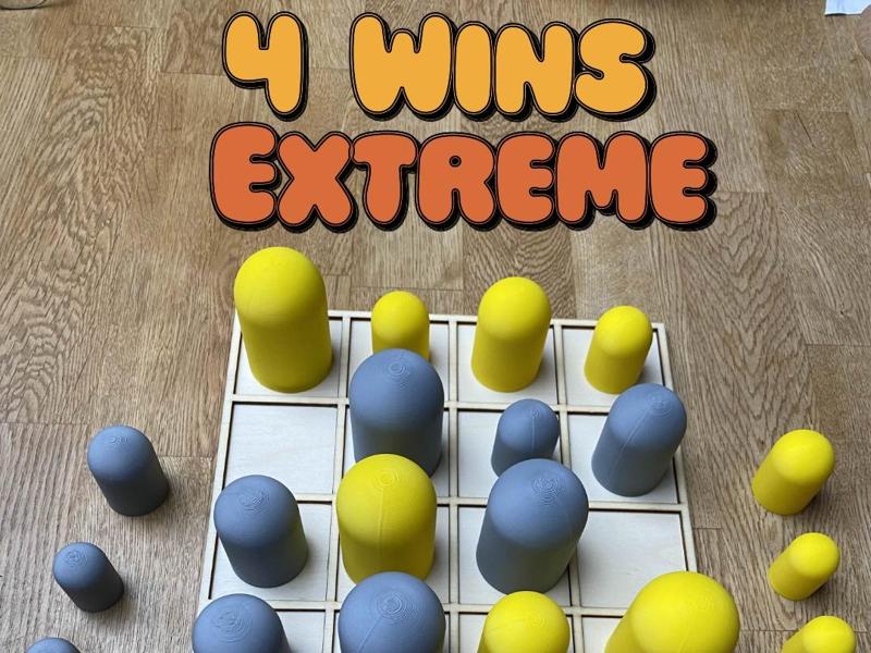 4 Wins Extreme (based on Gobblet)