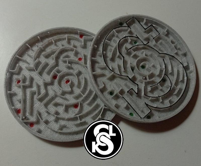 Circular ball maze - Sokol