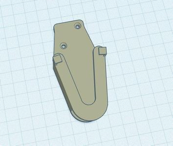 Side Cutter Holder for opposite corner