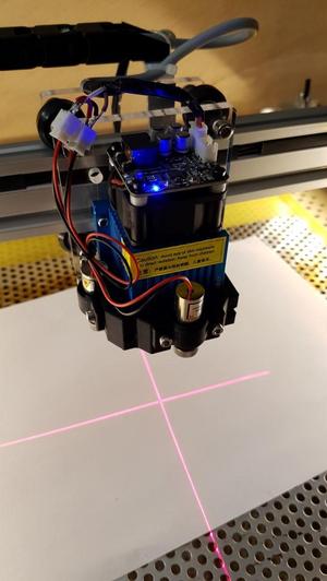 Eleksmaker A3 - Cross line laser holder