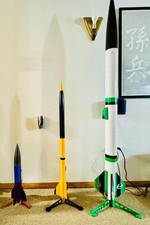 24mm, 29mm, 38mm Rocket Stands