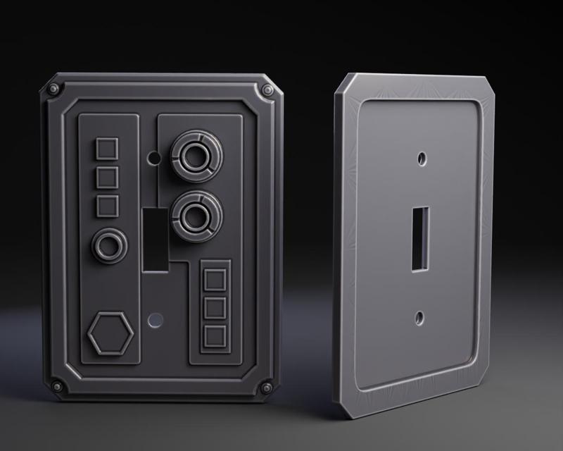 Star Wars Outdoor Data Panel Entrance (Switch Plate)