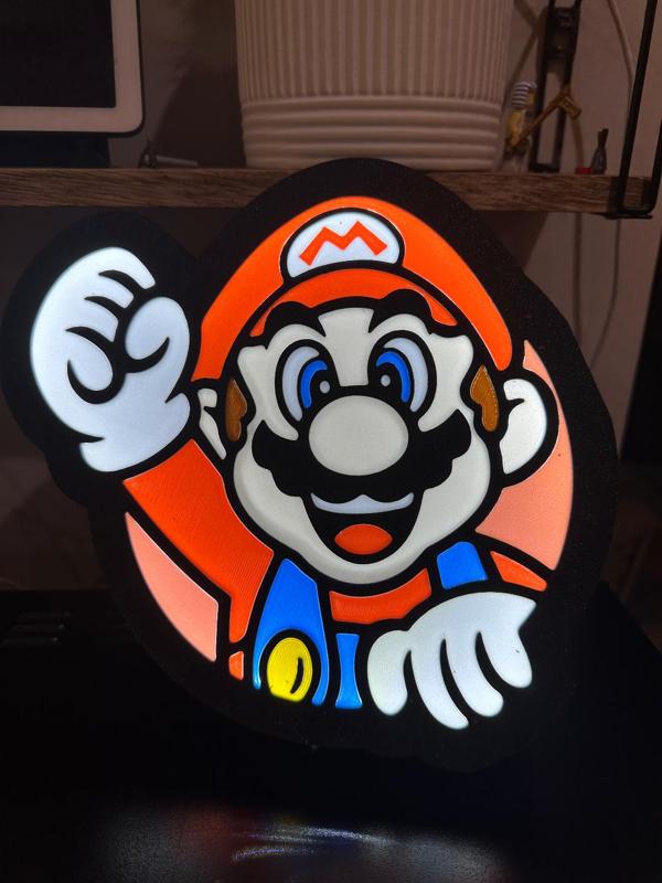Super Mario LED Lamp Box