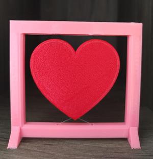 Magic levitating heart box (magnets)