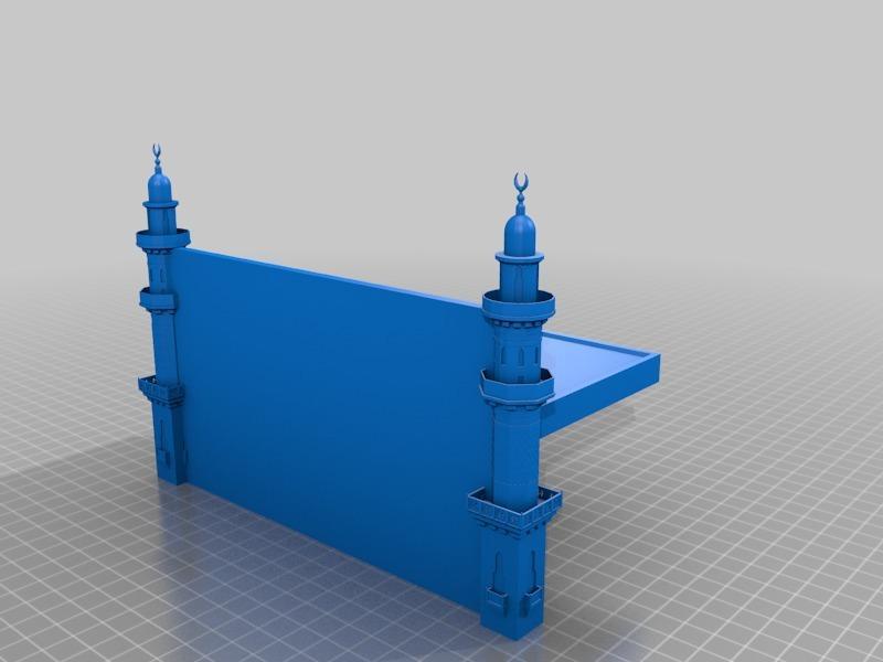 Wall Mounted Keyhooks w Minarets