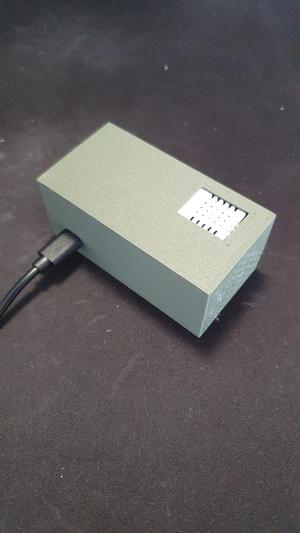 ESPHome air quality sensor project box