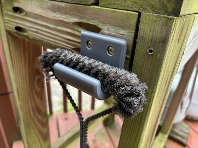 Grill Brush Hook