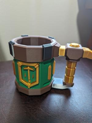 Multicolor Deep Rock Galactic Buff Mug